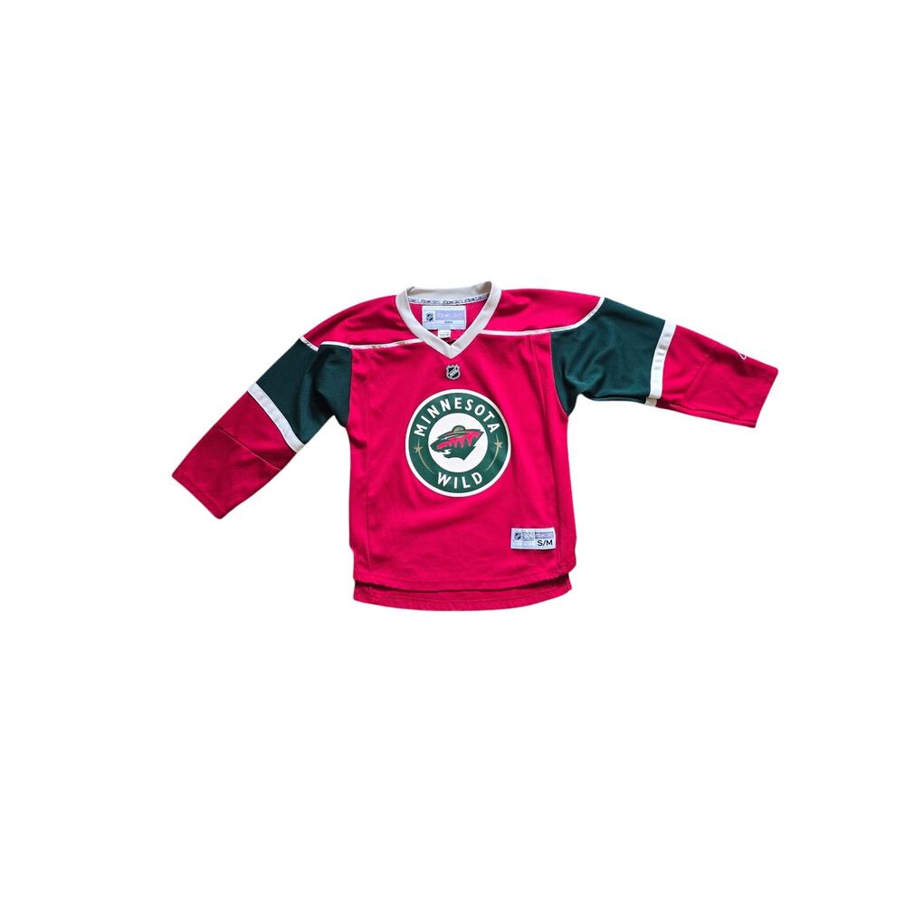 Minnesota Wild Kids Red and Green Jersey